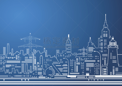 计划书,城市,夜晚,白色,成一排,霓虹灯,城镇,艺术,矢量,部分