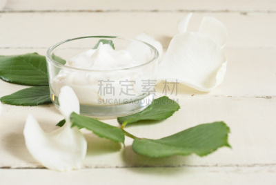 润肤露,花瓣,留白,水平画幅,无人,spa美容,古老的,抗痘护理露,奶油,乡村风格