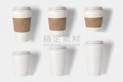 咖啡杯,背景分离,概念,外卖食品,一次性杯子,杯,纸板,模板,咖啡,比例