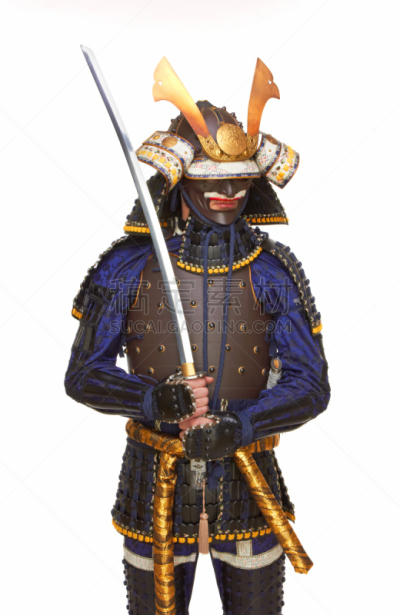 日本武士,盔甲服,垂直画幅,化石盔,运动头盔,保护工作服,运动,安全帽,剑