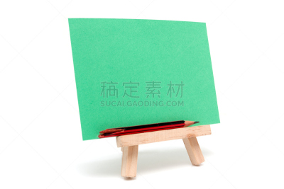 白色背景,画架,分离着色,便签,背景分离,铅笔,面无表情,提示,站,画画