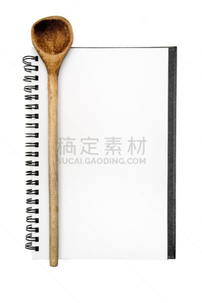 配方,菜单,食谱,做计划,任务清单,烹调用具,空的,练习本,白色背景,烹调