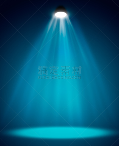 蓝色背景,垂直画幅,留白,无人,蓝色,聚光灯,灯,明亮,空的,阳光光束