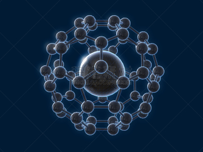 符号,三维图形,抽象,原子,分子,氢弹