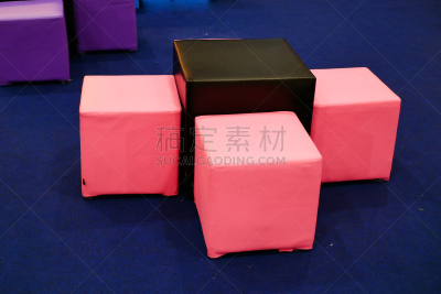 现代,脚凳,粉色,椅子,正面视角,座位,家庭生活,家具,长软椅,沙发