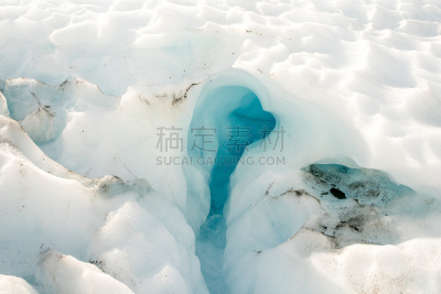 雪,山,冰河,冰,徒步旅行,宏伟,天空,水平画幅,云,旅行者