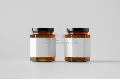 空白的,蜂蜜,广口瓶,两个物体,标签,轻蔑的,豆科灌木,澳大利亚坚果树,栗树,荞麦