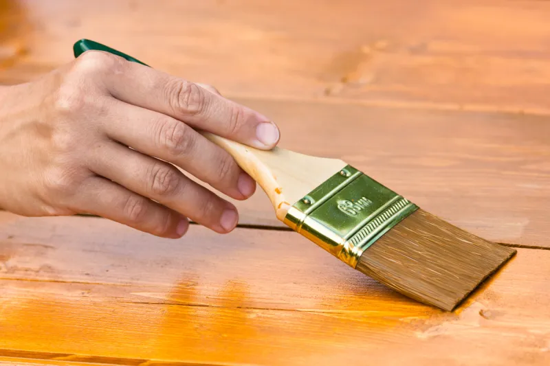 木制 厚木板 手艺 油漆工 褐色 新的 水平画幅 木材着色料 手图片素材下载 稿定素材