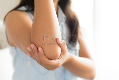 痛苦,肘,健康保健,概念,手臂,特写,女人,身体受伤,替代疗法,辅导讲座