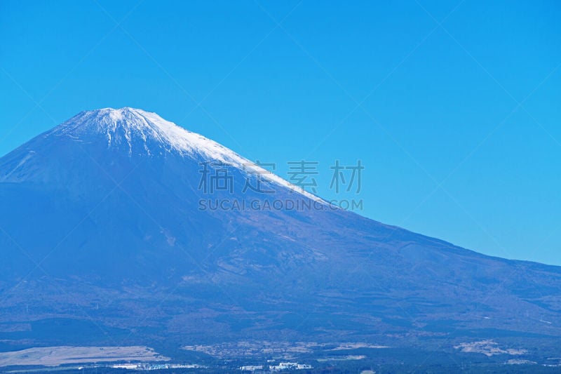 富士山,天空,水平画幅,秋天,雪,无人,日本,户外,静冈县,十月