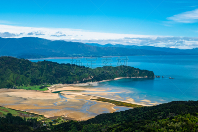 海岸线,新西兰南岛,新西兰,海滩,自然美,云景,云,橙色,印度洋,波浪