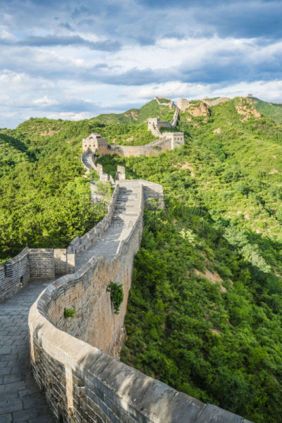 北京,垂直画幅,天空,墙,古老的,古典式,旅行者,夏天,要塞,石材