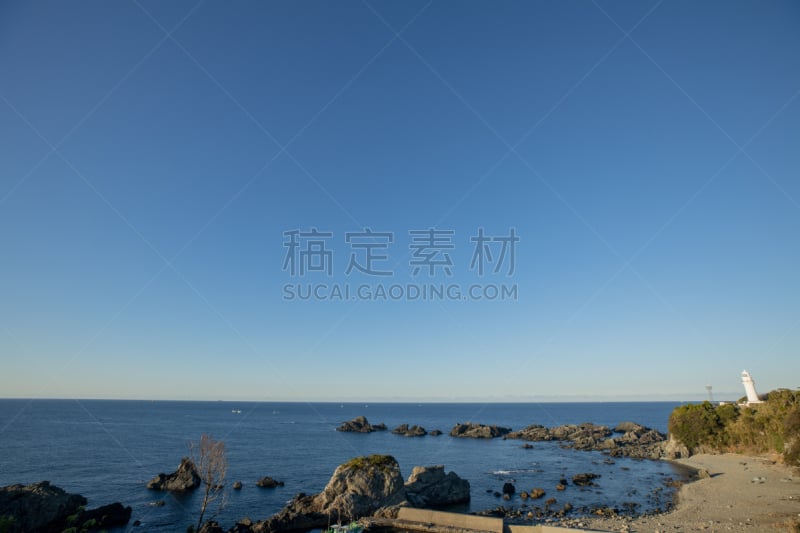 灯塔楼,和歌山县,建筑外部,串本町,图像,海洋,无人,海岬,近畿区域