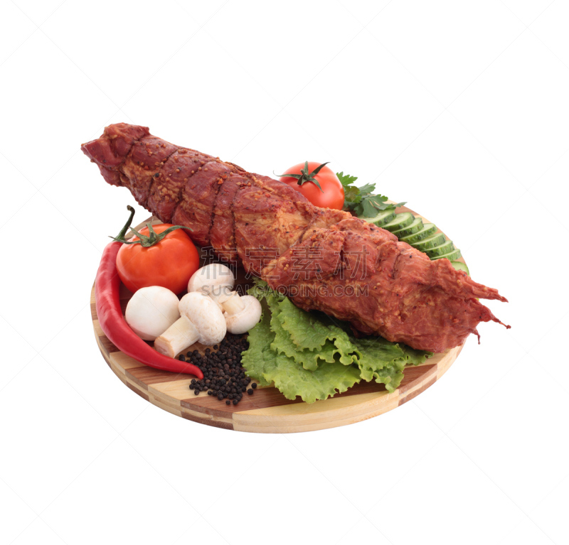 香料,桨叉架船,蔬菜,篮子,意大利腊肠,清新,莴苣,多样,面包,食品