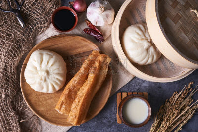 中式小笼包,早餐,包子,杆状面包,吉事果,有机农庄,蒸锅,粘的,蒸菜,塞满了的
