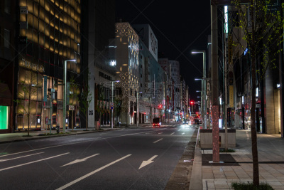 日本,银座,夜晚,东京,照明设备,交通,现代,户外,建筑,城市