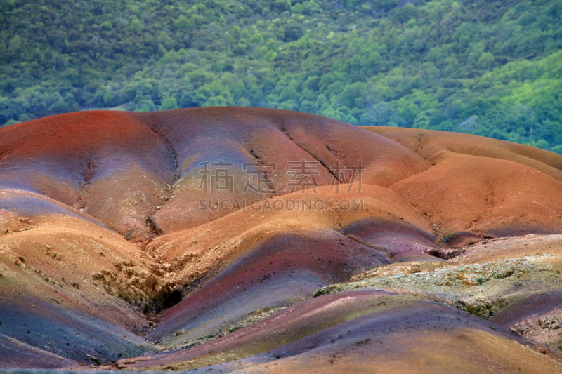 泥土,火山,毛里求斯,熔岩,水平画幅,沙子,无人,非凡的,戏剧性的景观,沙丘