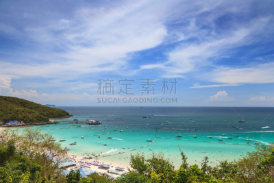芭堤雅,泰国,海滩,自然美,自然,水平画幅,地形,无人,夏天,户外