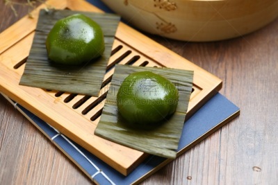 传统,食品,饭团,清明节,绿色,球体,米,蒸菜,填塞料,南