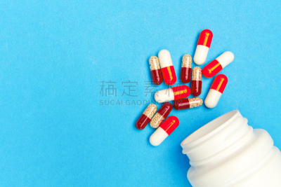 瓶子,药丸,胶囊,白色,黄色,蓝色,头痛,剂量,痛苦,健康保健