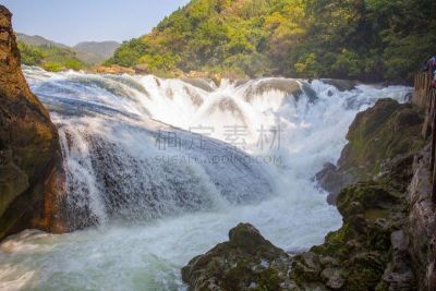 黄果树瀑布,风景,居住区,水,水平画幅,瀑布,无人,户外,安顺,2015年