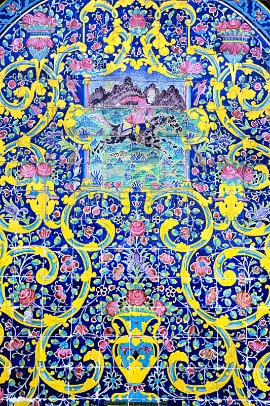 德黑兰,传统,伊朗,世界遗产,瓷砖,著名景点,装饰物,户外,建筑,城市