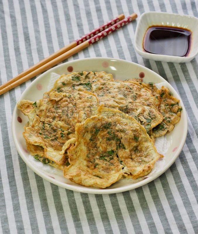 蔬菜,鸡蛋,薄烤饼,高雅,韩国食物,传统,天麸罗,饮食产业,食品,健康