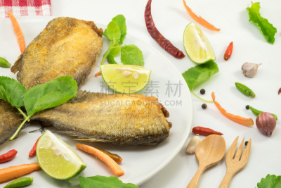 鱼类,罗非鱼,蛇皮纹,餐具,格子烤肉,水平画幅,椒类食物,膳食,海产,特写