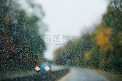 交通,挡风玻璃,秋天,透过窗户往外看,红灯,蒙特利尔,红绿灯,滑的,魁北克,生闷气的