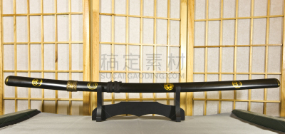 日本武士刀,日本,传统,水平画幅,彩色图片,剑,无人,全景,武器,华丽的