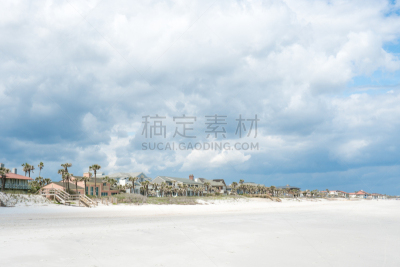 蓬特韦德拉海滩,杰克逊维尔,房屋,华贵,美国东部,图像,佛罗里达,大西洋,美国,无人
