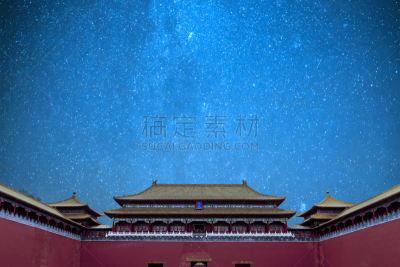中国,北京,故宫,午门,户外,黄色,远古的,古老的,著名景点,国际著名景点