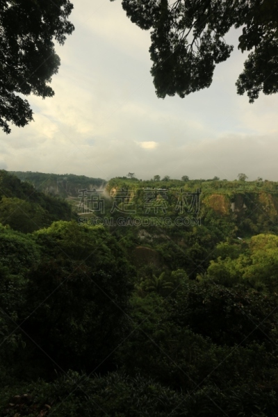 布基庭基,自然,垂直画幅,热带气候,全景,图像,无人,山,水,河流