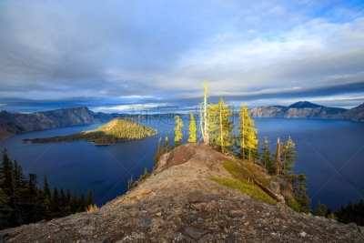 火山湖,俄勒冈州,美国,美国西北太平洋地区,视角,著名自然景观,云景,马扎马火山,云,克拉玛瀑布