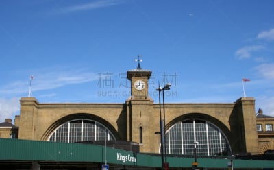 伦敦,英皇十字街,火车站,卡姆登区,水平画幅,建筑,无人,英格兰,拱门,建筑外部