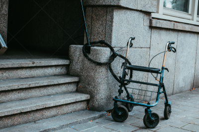 健康保健,安全的,助行车,阿姆斯特丹,盗贼,老年人,街道,在活动中,古老的,边框