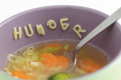 饥饿的,字母,胡萝卜,蔬菜汤,水平画幅,面汤,无人,英文字母u,字母形花片汤,文字