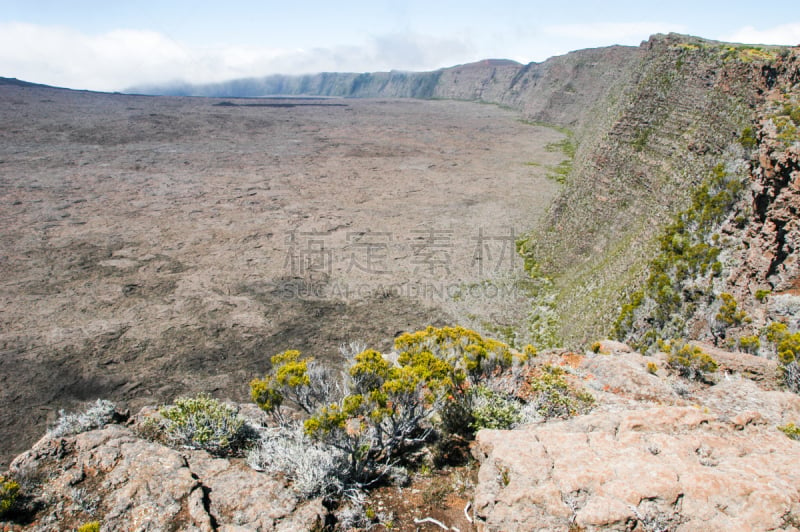 留尼汪（法属）,洛杉矶县,弗尔乃斯火山,自然,太空,法国海外领土,水平画幅,沙子,岩石,马斯克林群岛