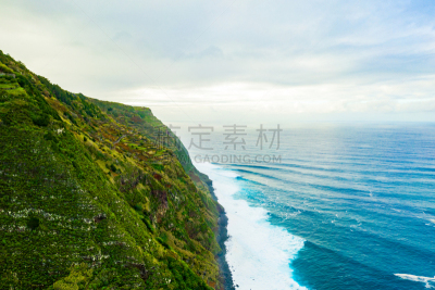 大西洋,看风景,航拍视角,马德拉群岛,热带气候,丰沙尔,户外,建筑,拍摄场景,欧洲