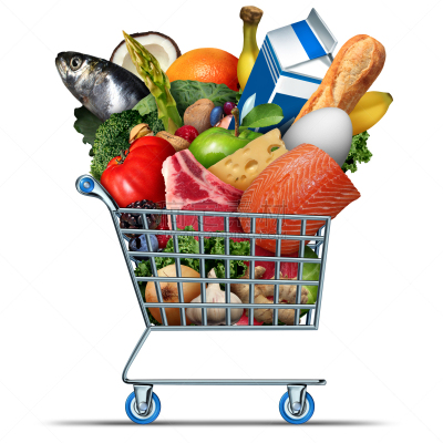 食品杂货,蔬菜,牛奶,面包,食品,加拿大,水果,商品,鱼类,奶酪