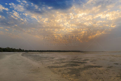 几内亚比绍,自然美,海滩,岛,风景,无人迹,安静,自由,灵感,热带气候