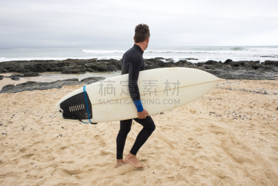 海滩,水平画幅,沙子,湿,户外,青年人,海浪,运动,杰弗里湾