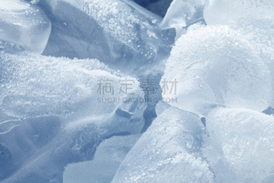 冰,背景聚焦,水,寒冷,水平画幅,雪,无人,蓝色,抽象,含酒精饮料