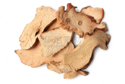 干的,高良姜,影棚拍摄,黄色,白色,白色背景,蓝色,式样,芳香的,自然界的状态