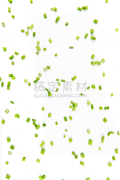 小洋葱,分离着色,垂直画幅,芳香的,绿色,无人,洋葱,有机食品,部分,臭