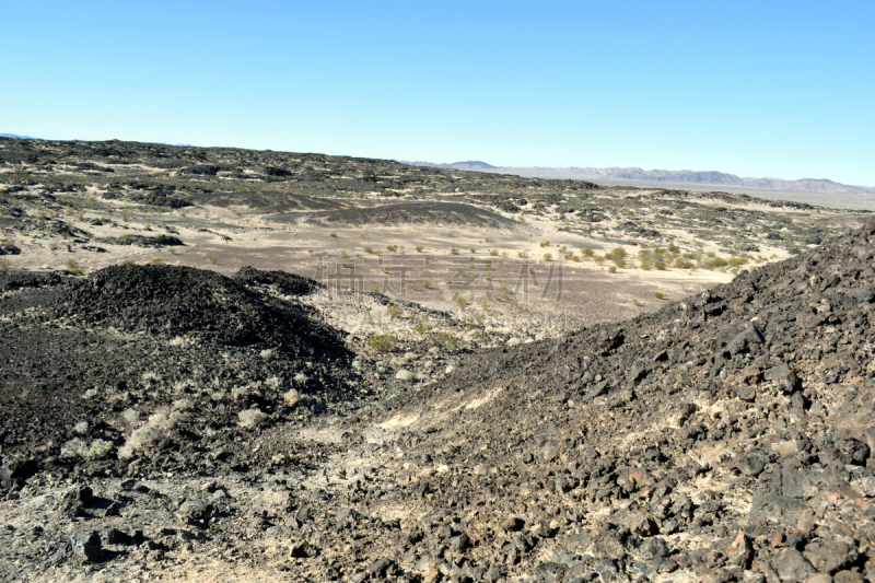 火山,小路,桨叉架船,看风景,国内著名景点,环境,加利福尼亚,沙漠,石头,火山渣锥