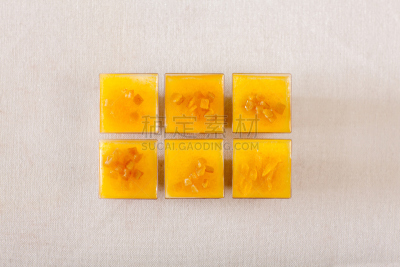 意大利布丁,热带水果,餐具,水平画幅,水果,无人,奶油,蛋糕,桃,慕司