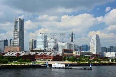 水平画幅,无人,户外,都市风景,城镇,横滨,神奈川县,横滨地标大厦,建筑