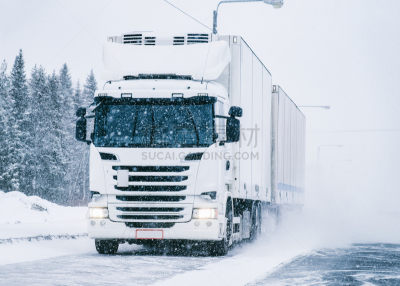 卡车,芬兰,冬天,路,拉普兰,大风雪,气候,旅途,汽车,交通