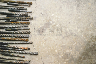 混凝土,钻孔机,破碎的,新奇玩意,文凭,盘子,洞,灰色,技术,迅速
